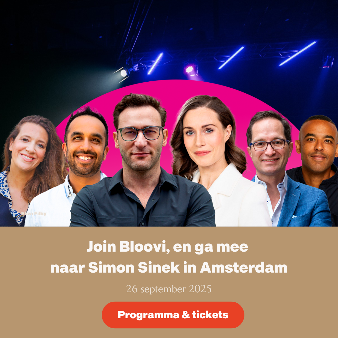 Met Bloovi naar Simon Sinek / Amsterdam Business Forum.