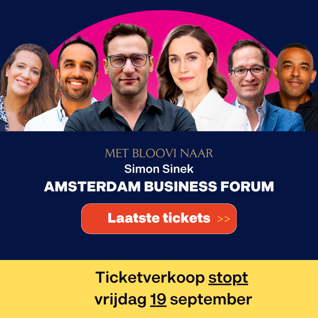 Ga je mee naar Simon Sinek in Amsterdam?