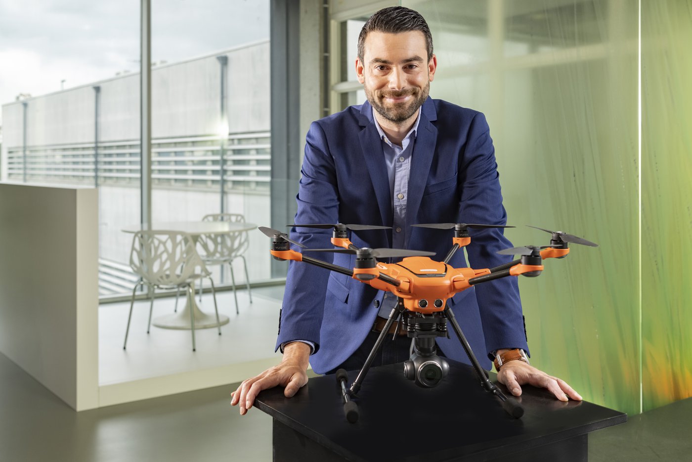 “Als het over opportuniteiten inzake drones gaat, is de sky letterlijk de limit voor onze provincie”