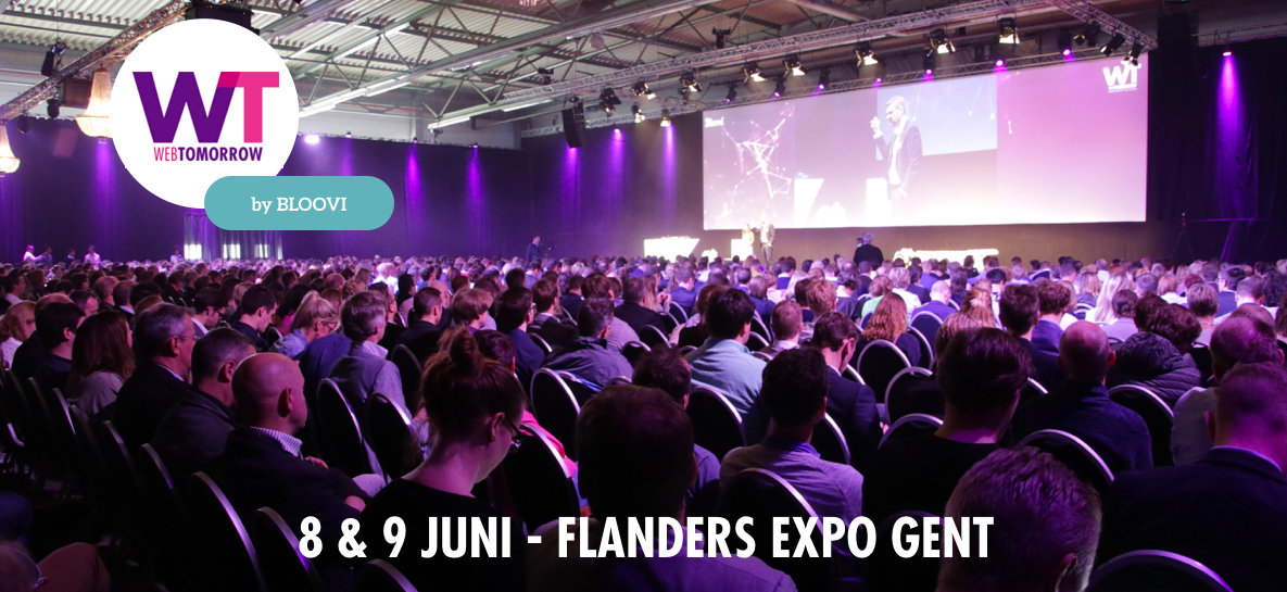 Bloovi pakt uit met een nog grootser WebTomorrow 2017!