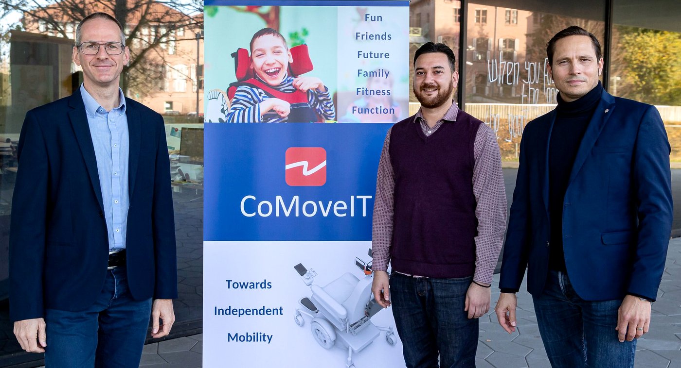 CoMoveIT: Revolutionaire rolstoelbesturing maakt mensen met hersenverlamming mobiel