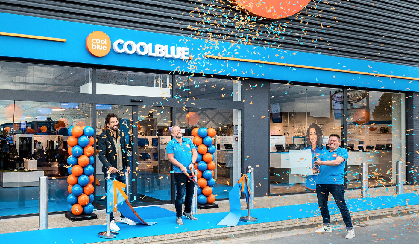 Coolblue trekt deze maand naar de beurs en opent grootste Vlaamse winkel