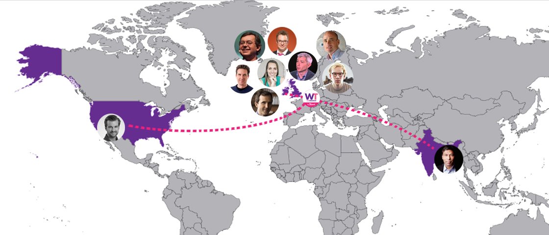 Deze tien internationale toppers komen naar WebTomorrow!