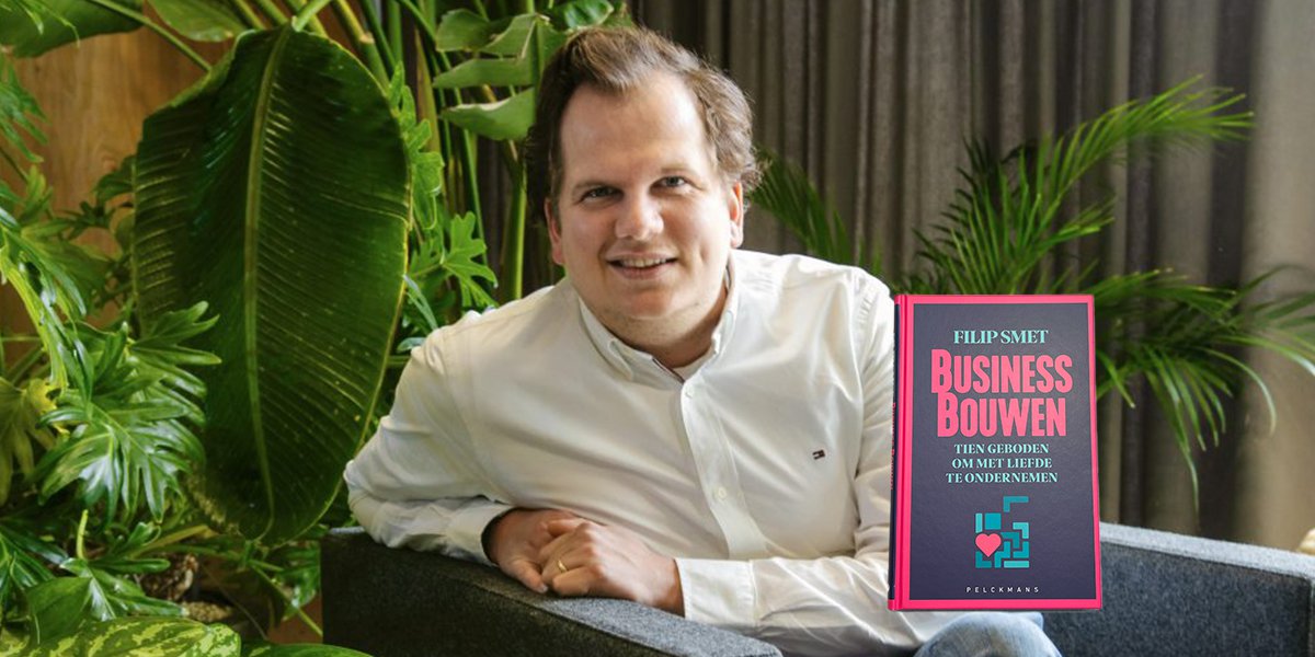 Filip smet (Amotek) brengt boek uit: ’Business Bouwen’