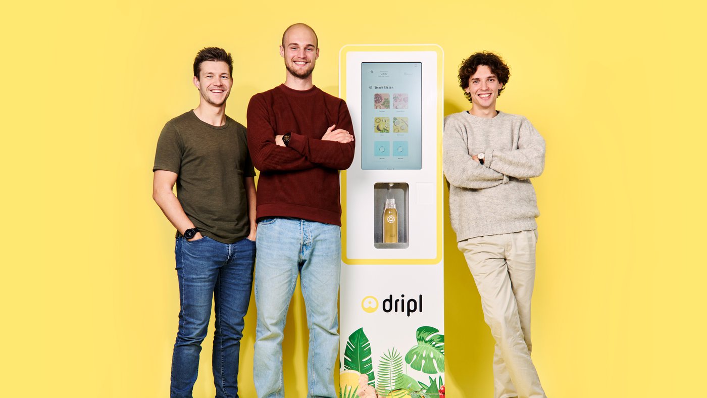 Gentse start-up Dripl vermijdt in één jaar tijd 100.000 wegwerpverpakkingen