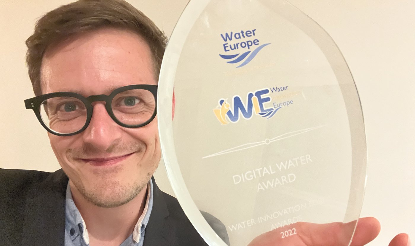 Gentse start-up wint opnieuw prestigieuze ‘Water Innovation Europe Award’