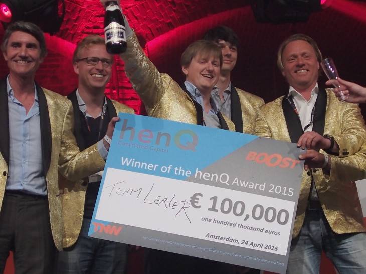 Gentse start-up Teamleader wint prestigieuze prijs op The Next Web Conference