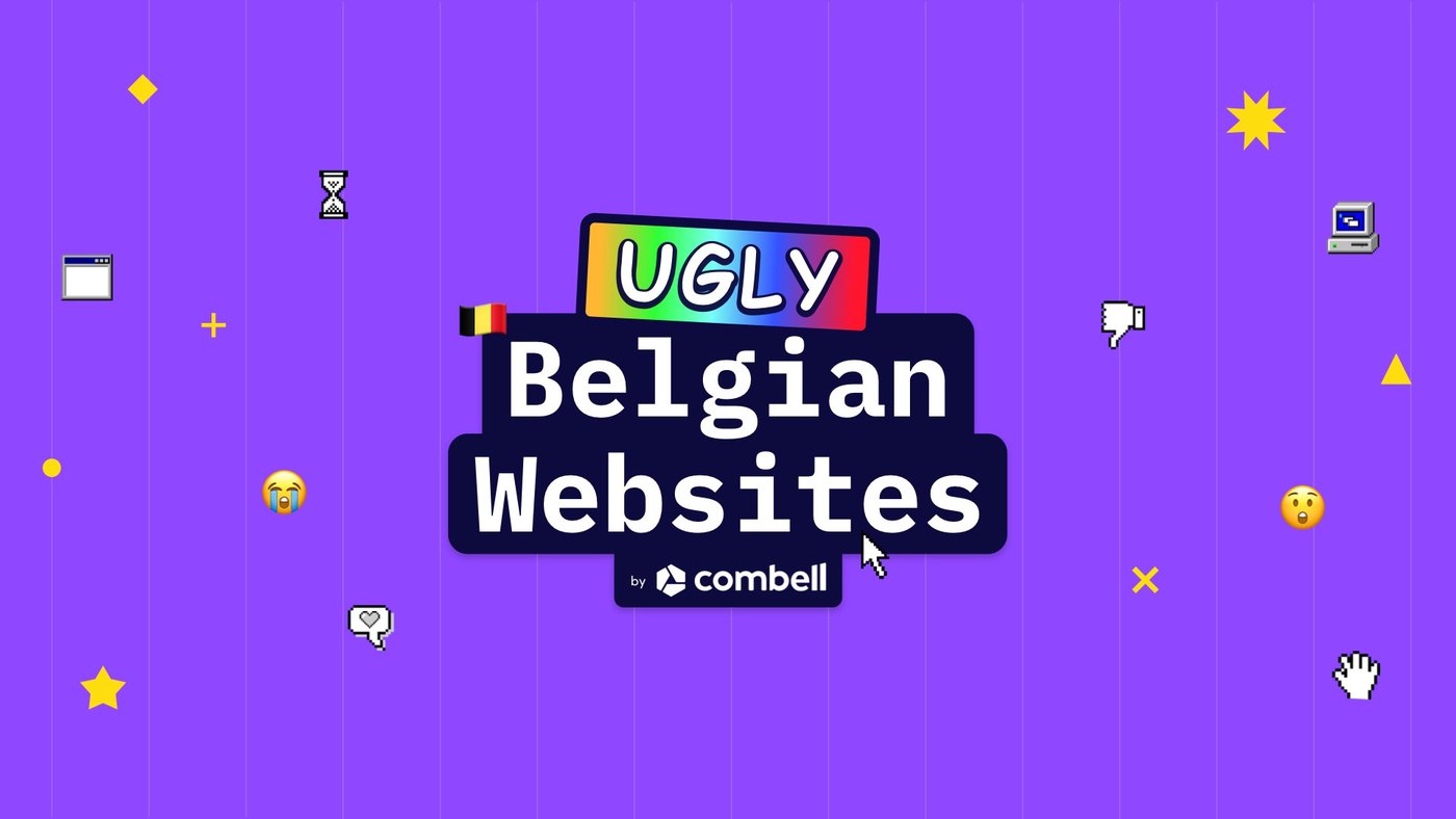 Hannes Coudenys en Combell gaan op zoek naar de lelijkste website van België