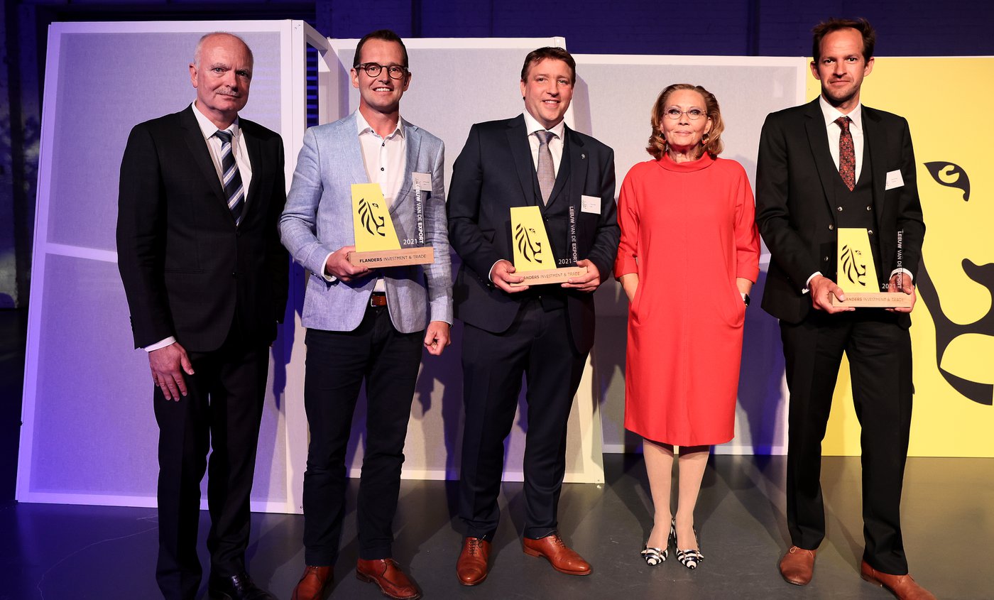 Jubileumeditie Leeuw van de Export levert voor het eerst drie winnaars op