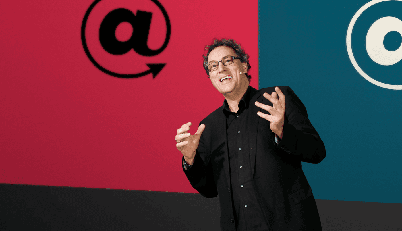 Futurist Gerd Leonhard: "Technologie moet de mens altijd centraal zetten, anders zal het fout aflopen”