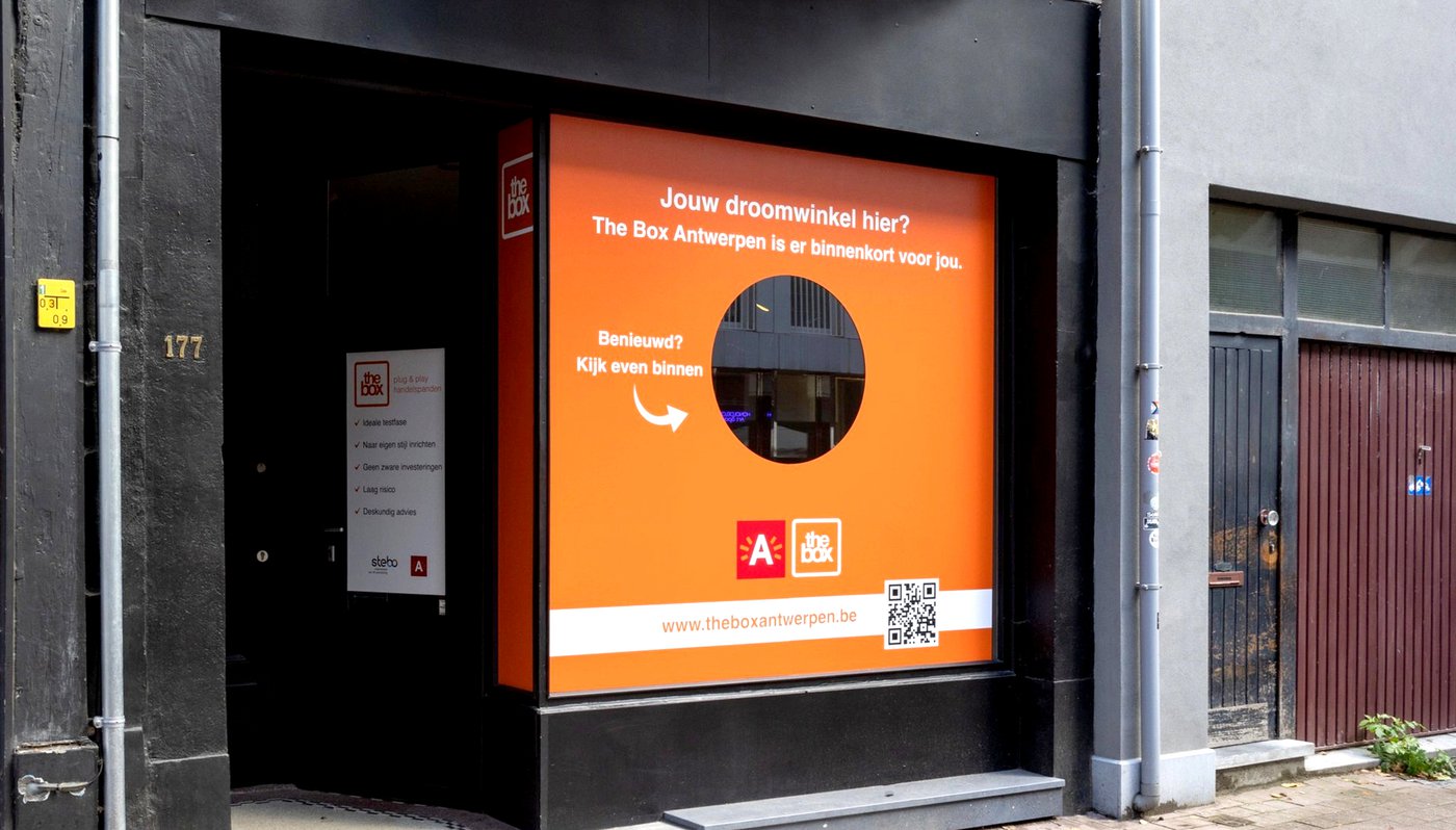 Stad Antwerpen laat ondernemers proefdraaien in modulair handelspand