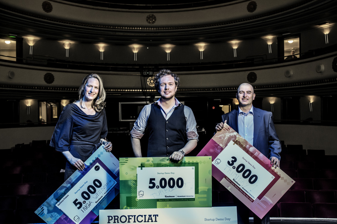 Start-up Turbulent wint grootste pitchwedstrijd van België