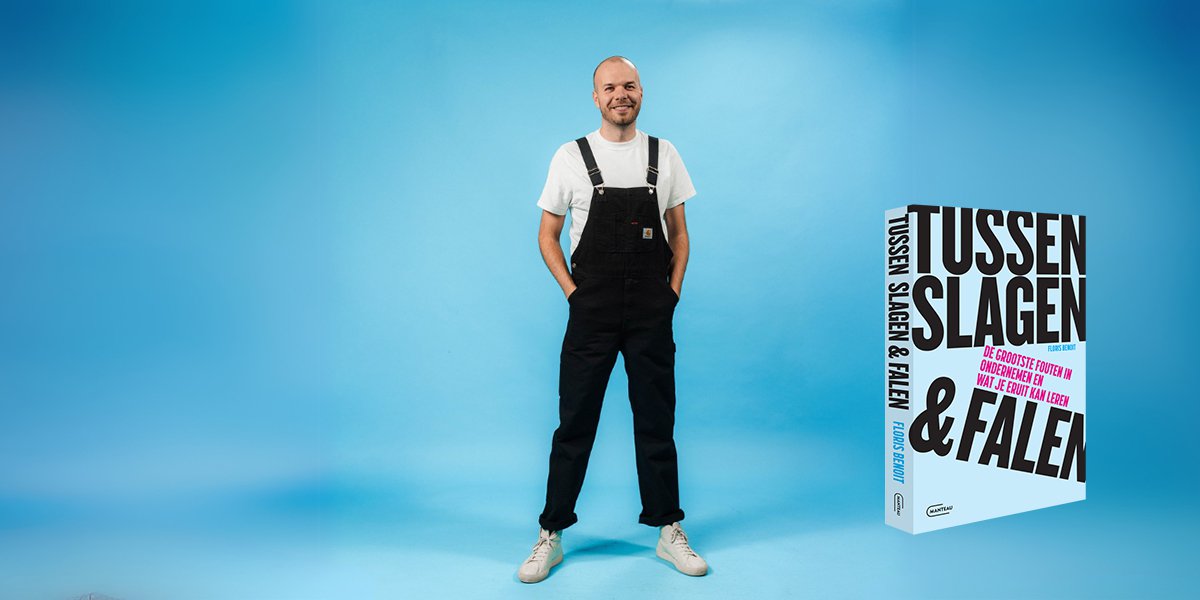 ‘Tussen slagen en falen’: het boek van Floris Benoit (Studio Copain)