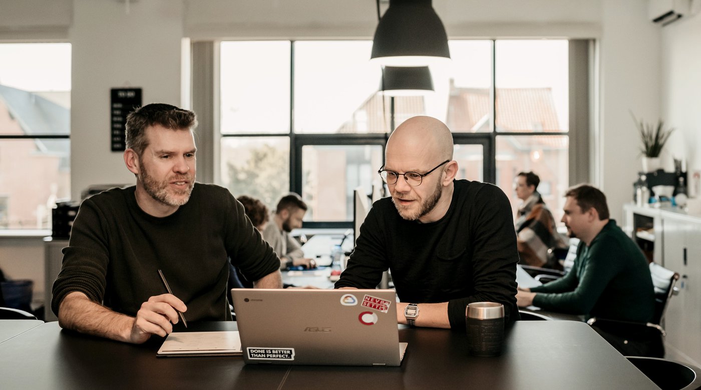 “Vaak krijgen we van zaakvoerders de vraag wanneer het innovatieproces af is. Dan stellen wij de tegenvraag: wanneer is Google af?”