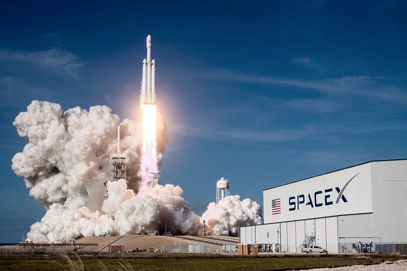 Via SpaceX van Elon Musk kunnen bedrijven reclame maken vanuit de ruimte