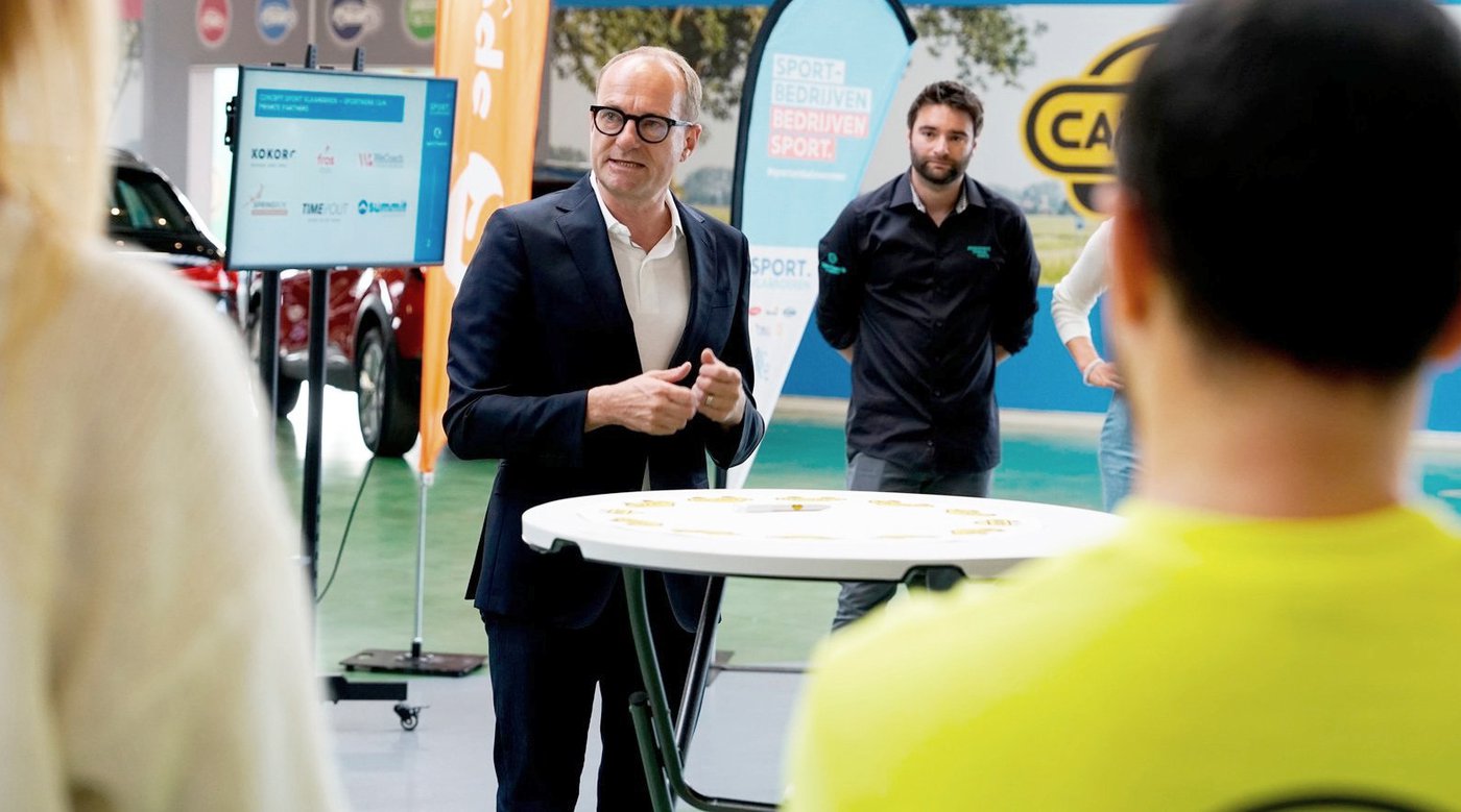 Vlaams minister Ben Weyts lanceert proefsportsessies voor bedrijven