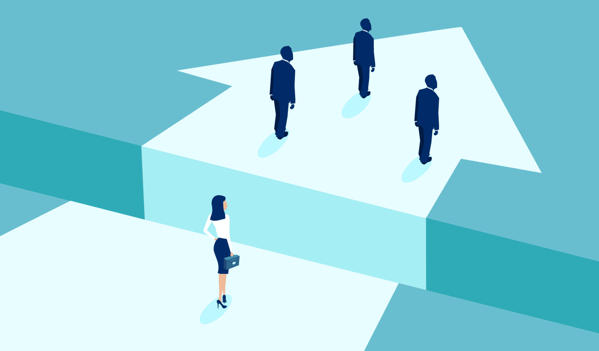 Vrouwen moeten niet op mannen wachten om de diversiteitskloof te dichten