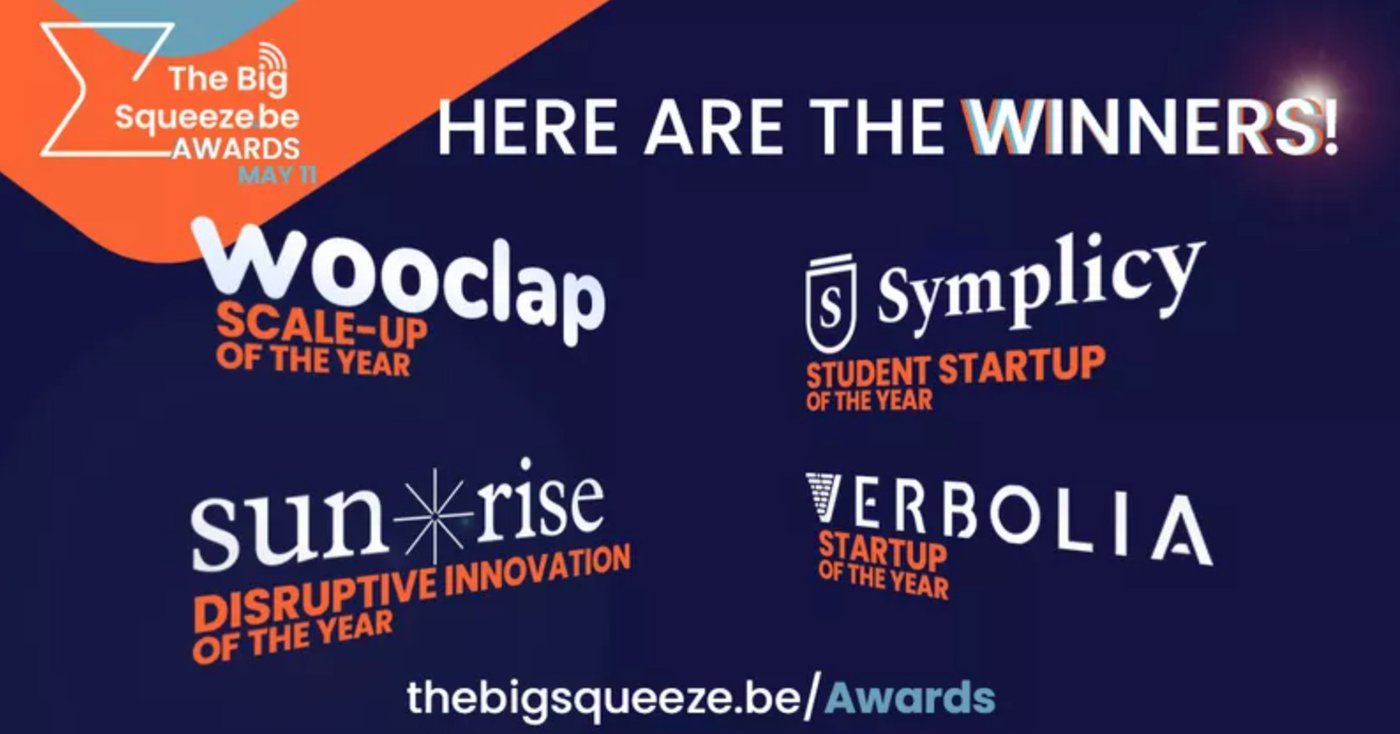 Waalse Verbolia wint Startup of the Year-award