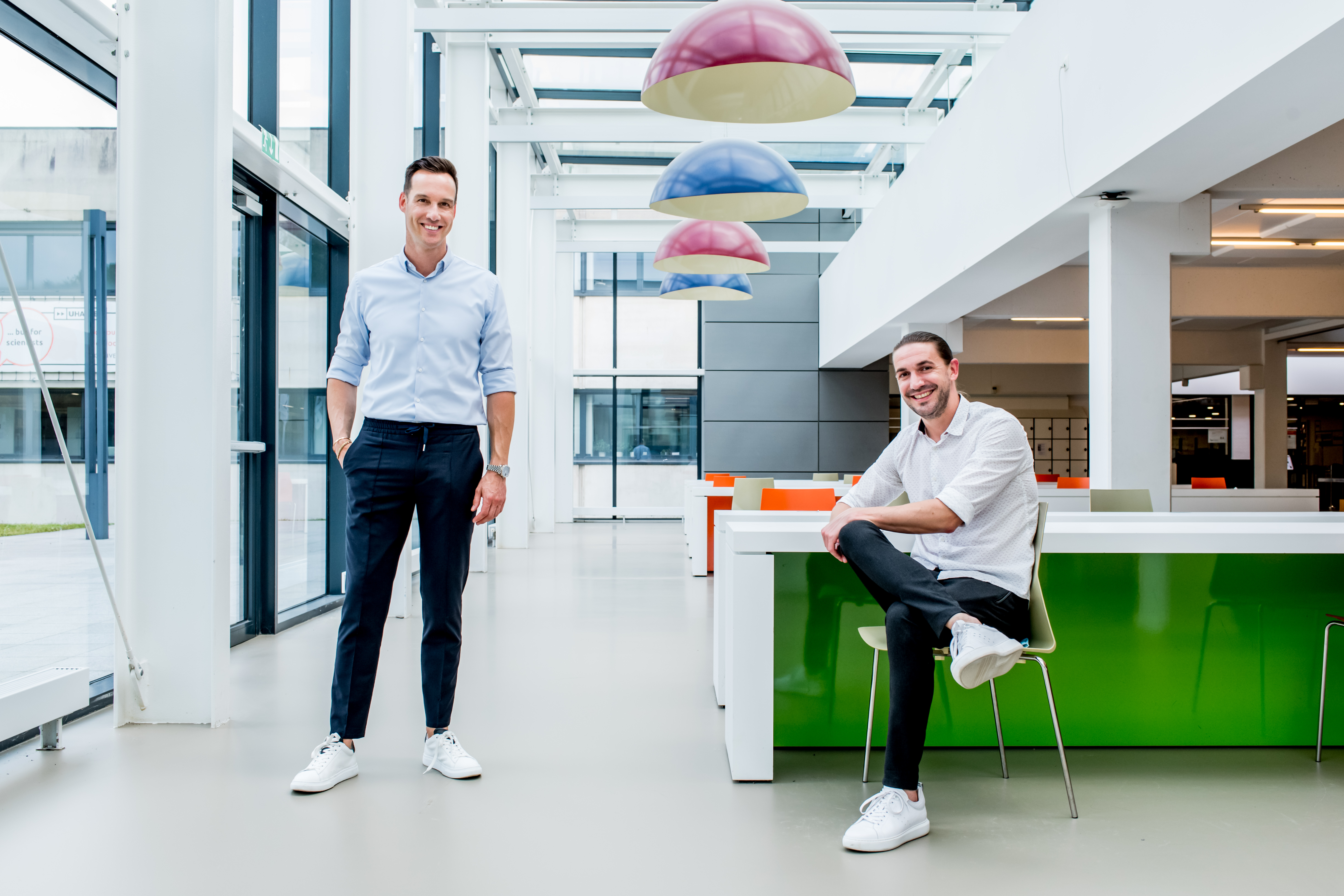 Marc Beenders en Pieter Vandekerkhof