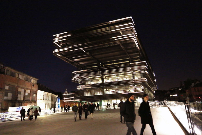  De Krook, een van de vele plekjes in Gent waar innovatie centraal staat